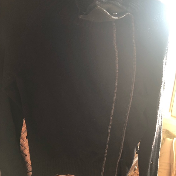 AX turtle neck snap closure cardigan - Picture 6 of 15